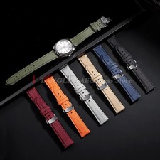 Sailcloth Watch Strap 20mm 22mm Waterproof Quick Release Band Men Women