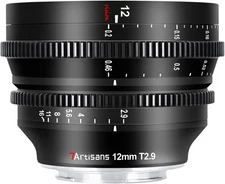 7Artisans 12mm T2.9 Large Aperture APS-C Ultra Wide Angle Cine Lens Manual BLACK