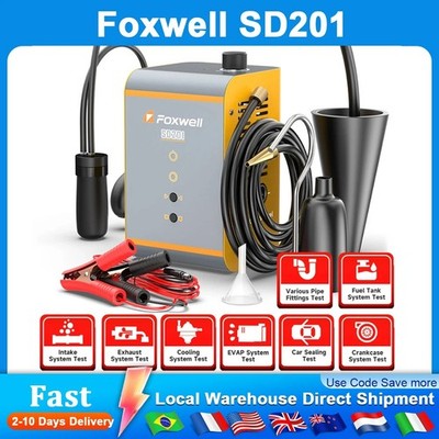 FOXWELL SD201 12V Rauchleck EVAP Rauchtester Maschine Vakuum Kraftstoffleitung T