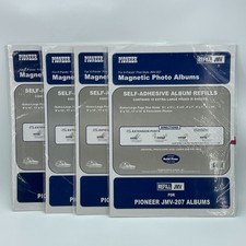 PIONEER Magnetic Photo Album Refills JMV 207 Extra Large Pages Lot Of 4 NEW