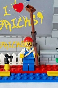 Retired LEGO Picture Frame 850702 100% Complete with Minifig