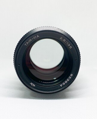 Vintage TAIR-11A SLR Objektiv M42 mit Koffer, beide Kappen und Filter, 20 Blades