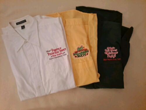 Disney World Magic Kingdom Leader dress shirt from Ticketed Events Size L & M - Afbeelding 1 van 7