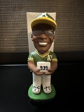 Rickey Henderson 939 Stolen Bases Bobblehead Modesto A’s Stadium Giveaway RARE