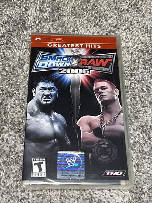 WWE SmackDown vs. Raw 2006 (Sony PSP, 2005) 752919480236 | eBay