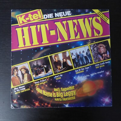 K-Tel ''Die neue Hit-News'' Compilation mit Yazoo, Kim Wilde, Eddy Grant, usw. 