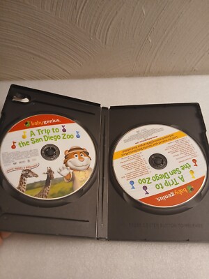 Baby Genius - A Trip to the San Diego Zoo (DVD, 2004 MUSIC CD