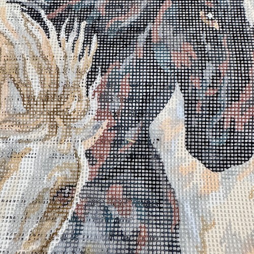 Vintage Wild Horses Needlepoint Canvas Floss LEISURE ARTS Designs #5904 - Picture 22 of 22