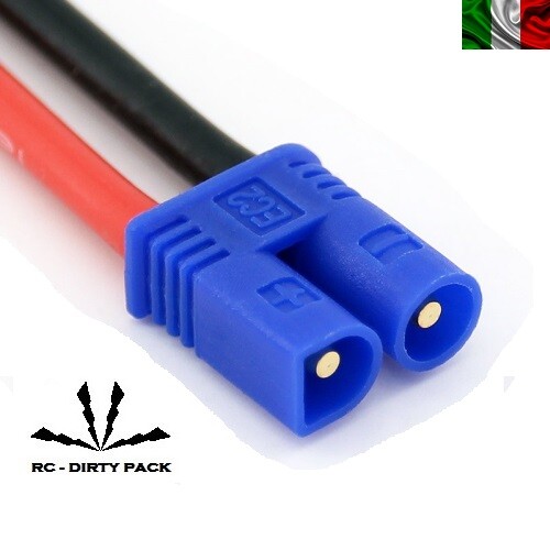 PROLUNGA CARICABATTERIE EC2 EC3 EC5 to XT30 XT60 XT90 EC2 EC3 EC5 T-PLUG - Foto 2 di 15