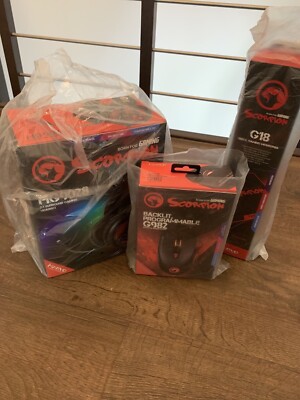 MARVO Gaming Set - 7.1 Headset, Maus, XL Mauspad, Neu  | OVP