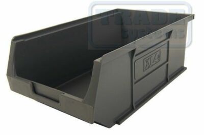 10 Stück Größe 4 Pflückbehälter 5 Farben Kunststoff Box mit offener Vorderseite XL