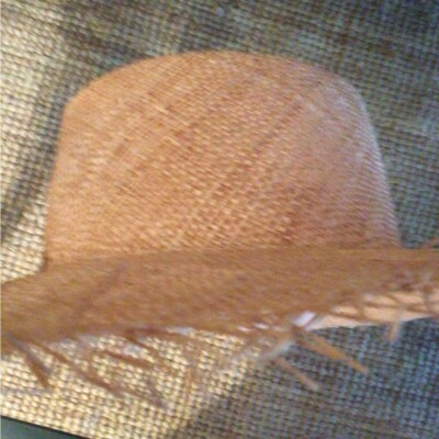 HoST PICK!  NEW! Rare Lack of Color frayed straw boater NEW! Rare Lack of Color frayed straw boater | Mercari main image 3