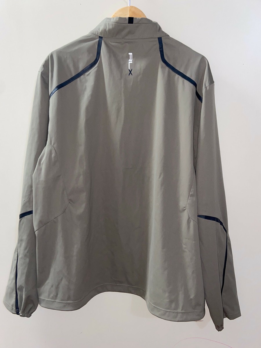 RLX Polo Ralph Lauren Men's 1/4 Zip Golf Windbreaker Half