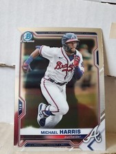 Michael Harris II 2021 Bowman Chrome Draft #BDC-86 Prospect Rookie Card RC