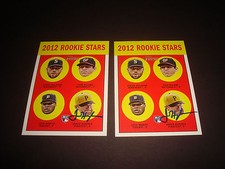 Jared Hughes Pirates 2012 Topps Heritage #299 RC Signed Authentic Autograph 920