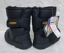 Khombu winter lined boots youth 12M black