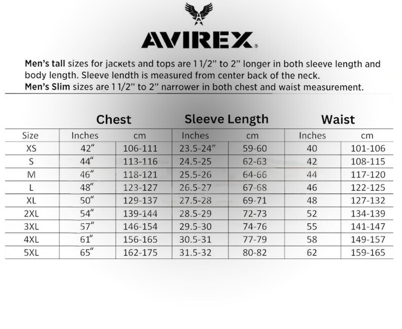 Avirex Aviator King 75 Men's 1975 American Flight Yellow Leather Bomber