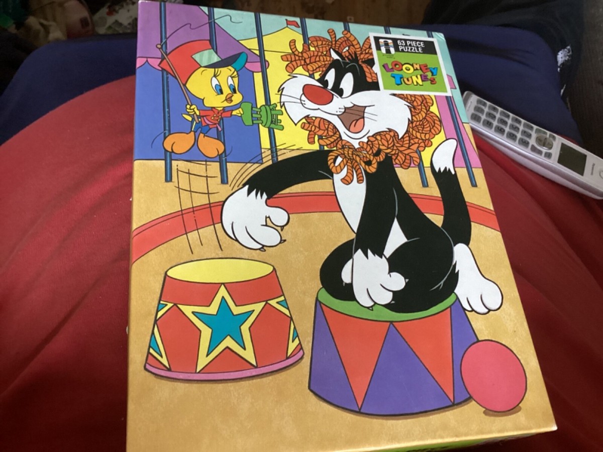 Vintage Looney Tunes 63 Piece Puzzle 1990 By The Rainbow Works