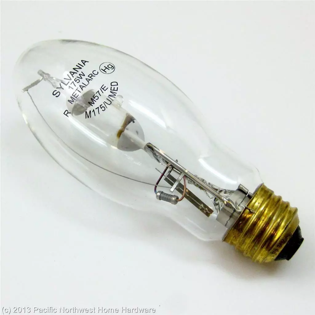 Sylvania 64479 Metal Halide 175W Lamp ED17 Light Bulb E26 Base M175 U Med