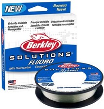 Berkley Solutions Fluoro 100 Fluorocarbon Fishing Line 4 or 8 lb 200 yd Spool