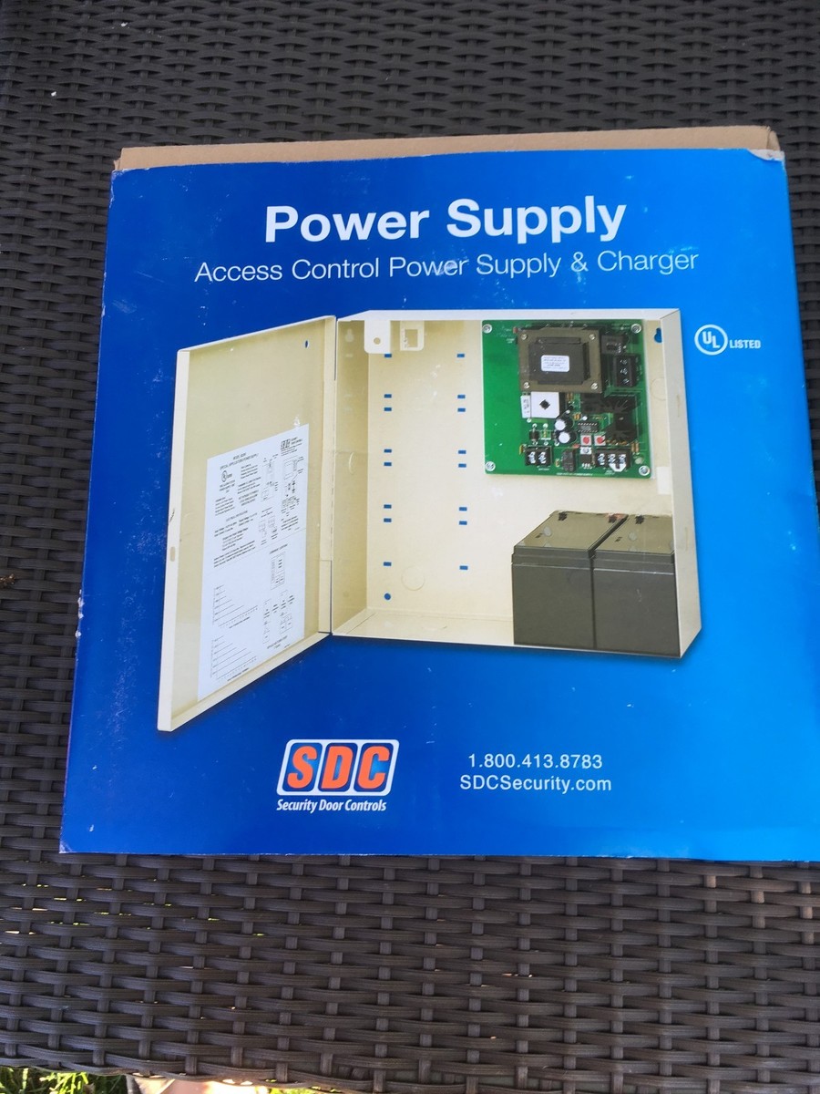 Access Control Power Supplies | GoKeyless | SDC 602RF SDC Access Control Power Supply/Charger, 12V DC/24 VDC, | 無停電電源装置