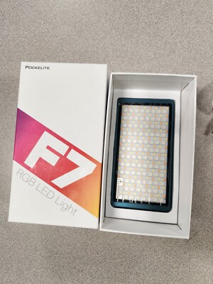 New Falcon Eyes F7 12W RGB LED Camera Video Magnetic Multi Special Effect Lights