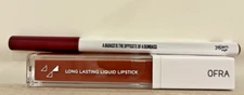 2pc Lip Gloss & Lip Liner Set -- UOMA Ross & OFRA Canyon --- FAST FREE SHIPPING