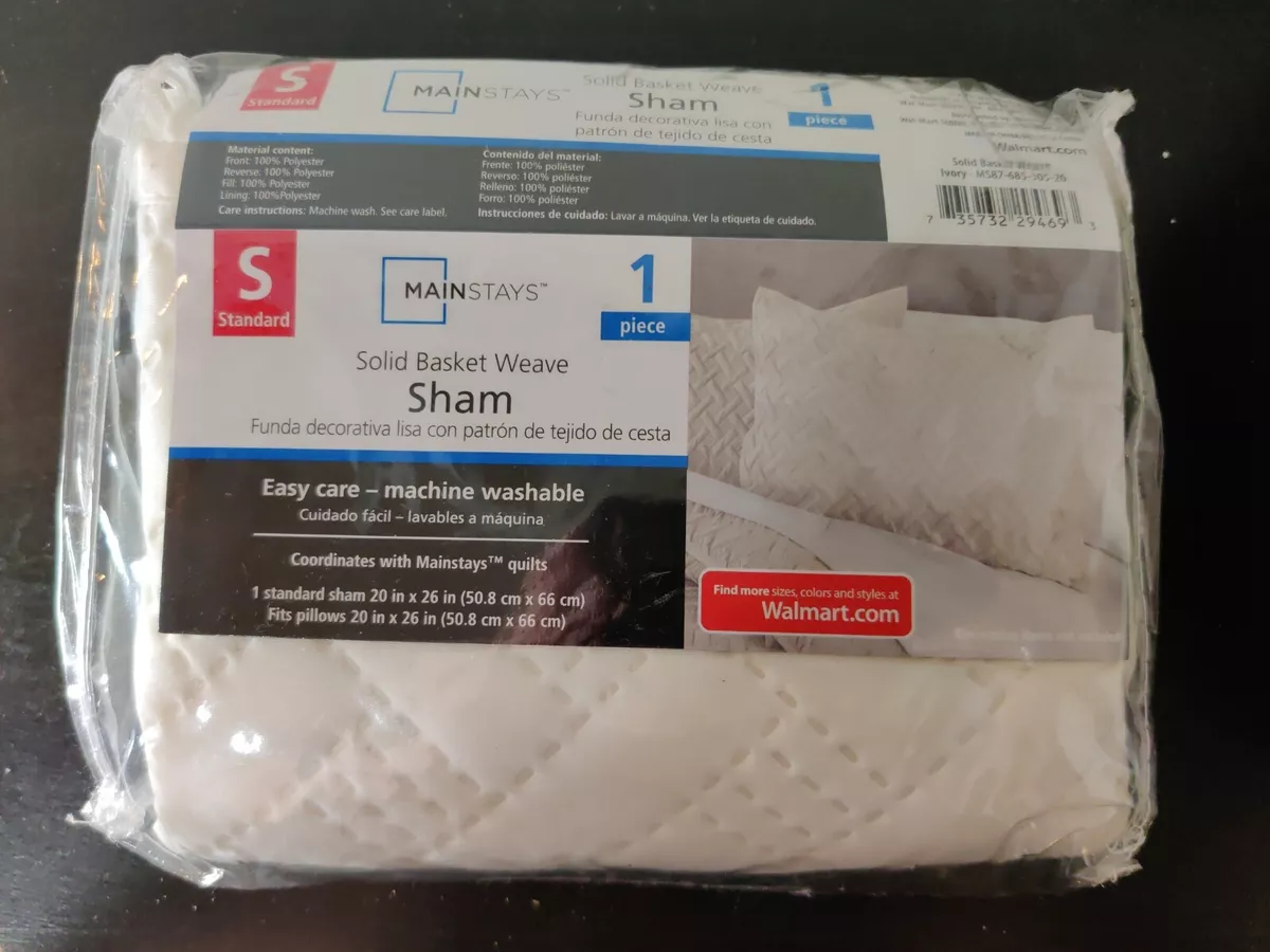 Standard top sham size