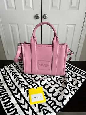 Marc Jacobs THE LEATHER SMALL TOTE BAG - Blush PINK ( Origin $395