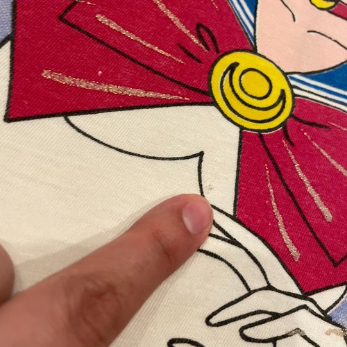 Camisa Vintage Sailor Moon Juvenil Grande 14-16 Anime Años 90 Esmoquin Máscara Manga Freeze - Imagen 15 de 23