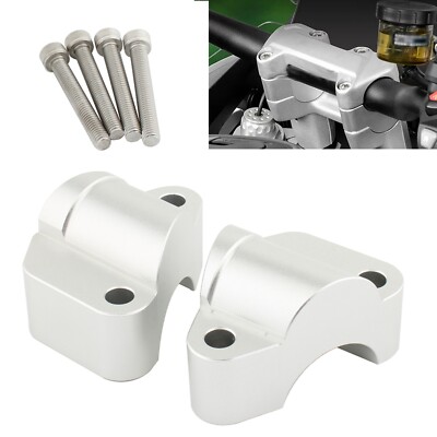 Motorcycle Handle bar Risers Clamp Mounting Risers For Tiger 1200 GT PRO 2023