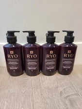 4 X RYO Hair Strengthening Shampoo (For Oily Scalp), 400ml/ 13.52fl.oz