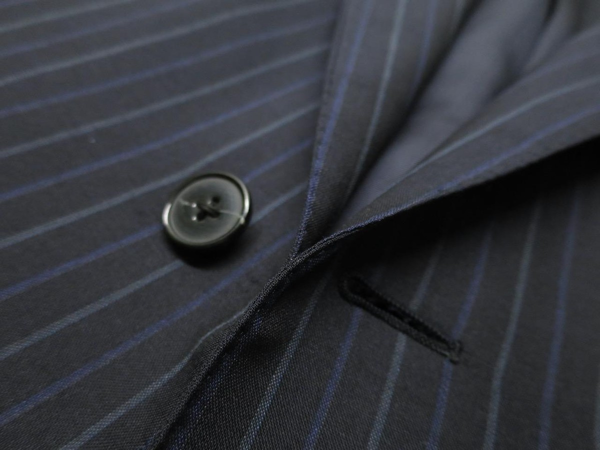 未使用級 パパス プラス Zegna リネン ウール シルク スイングトップ Recent ERMENEGILDO ZEGNA 