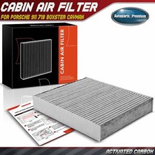 Activated Carbon Cabin Air Filter for Porsche 911 718 Boxster Cayman 99157362300