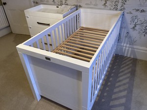 silver cross cot bed