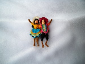 mini mexican dolls