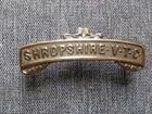 #166 – SHROPSHIRE VTC SHOULDER TITLE