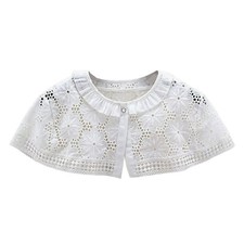 Removable Decorative Collar for Layering Blouses and Sweater Tops