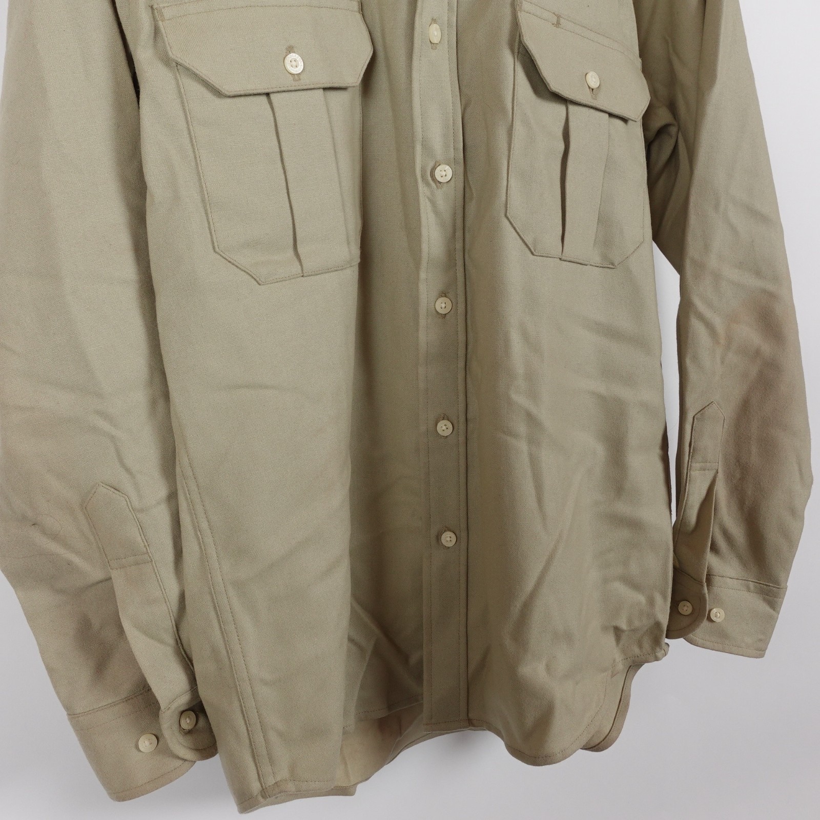 Pendleton Wool Button Shirt Two Pockets Men's Siz… - image 13