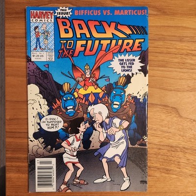 Back To The Future #3 (1992) Harvey Comics Newsstand Edition GD/VG condition