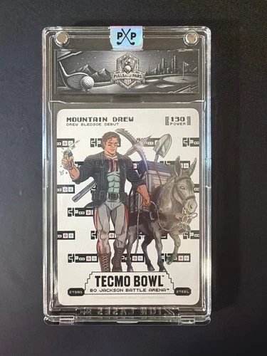 Mountain Drew Tecmo Bowl Bo Jackson Battle Arena Sore Thumb 130 Steel ST591 Foil
