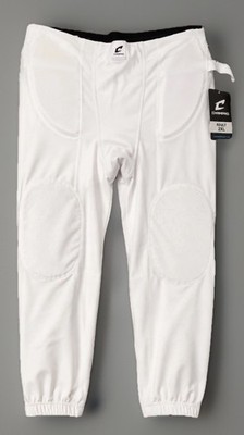 Champro White Integrated Padded Football Pants Mens 2XL NWT FPU13A Adult Gear