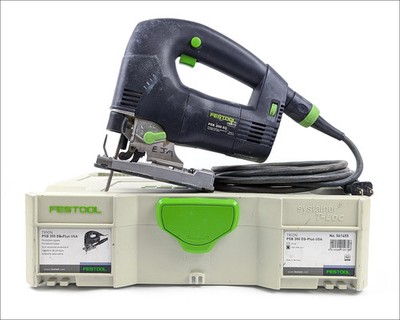 Festool Jigsaw Trion PSB 300 EQ-Plus w/ Systainer T-Loc Case & Blades