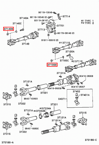 Genuine Toyota LandCruiser 80 79 Series HZJ HDJ FZJ FJ LJ Tailshaft Nut - Picture 20 of 20