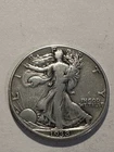 1938 EF Walking Liberty Half Dollar 90% Silver   N471