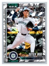 2026 Topps Series 1 - Bryan Woo #62  Diamante Foil