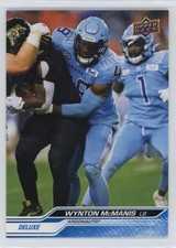 2024 Upper Deck CFL Deluxe 78 Wynton McManis /250 Toronto Argonauts