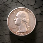 1964 25C Washington Quarter