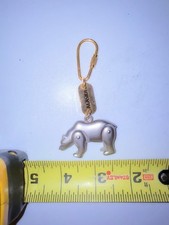 Alaska Polar Bear Engraved Metal Keychain w/ ...