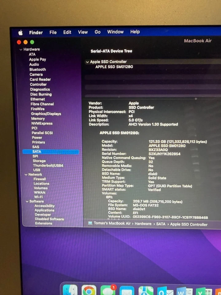 Apple MacBook Air 13" 2017 · i5 · 8GB · 125GB, photo 3 of 5